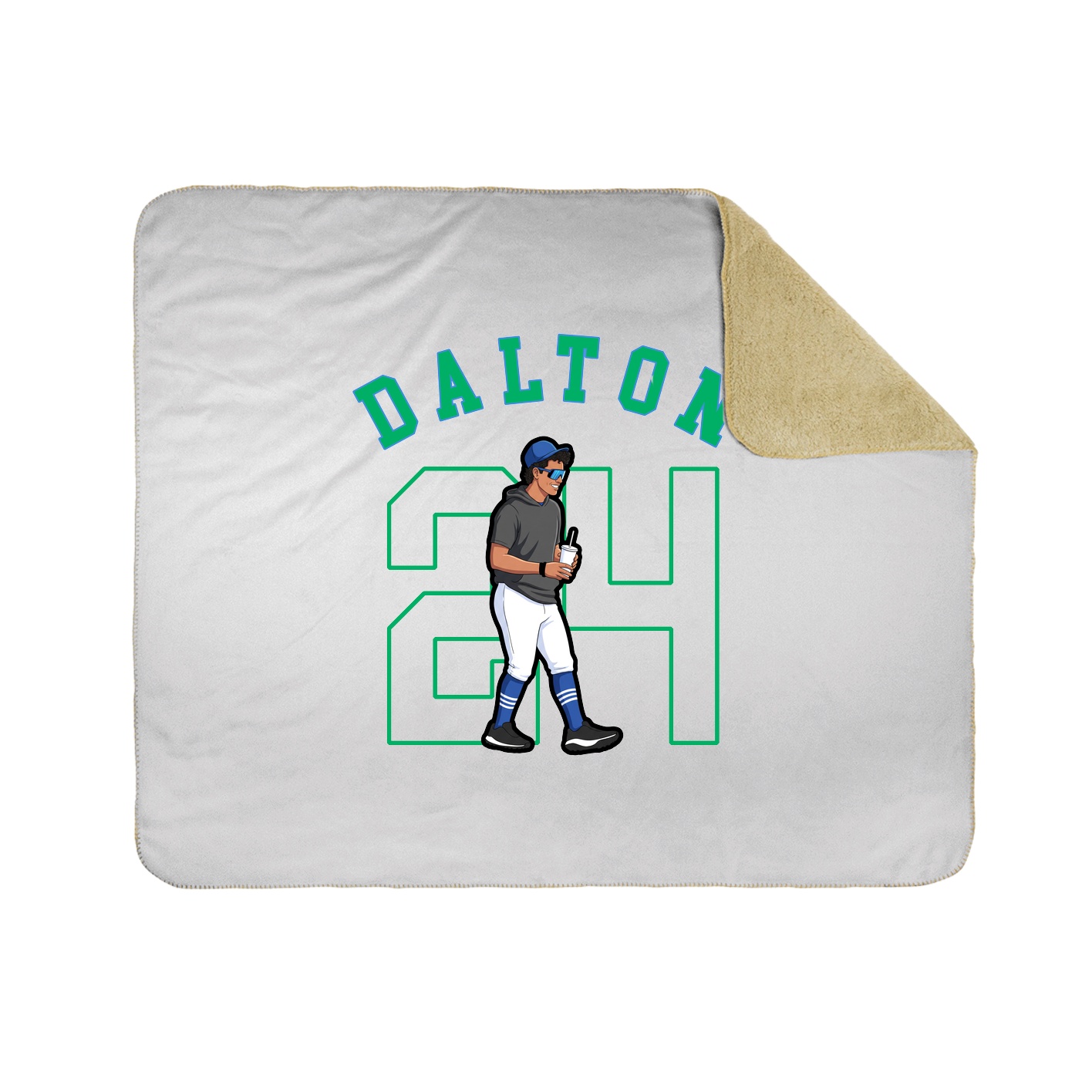 Throw Blanket — Shirsey Arch in White