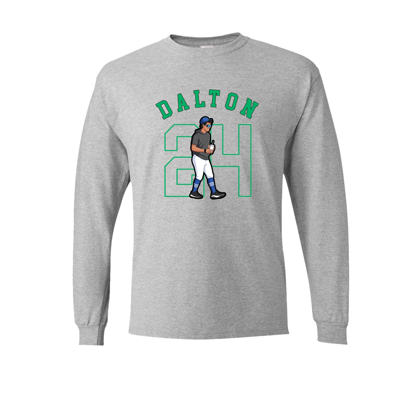 Long Sleeve Tee — Shirsey Arch in Grey