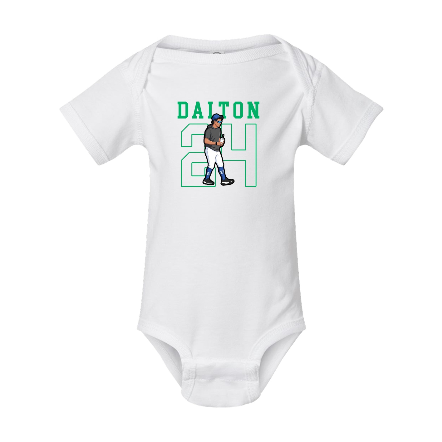 Baby Onesie — Shirsey in White