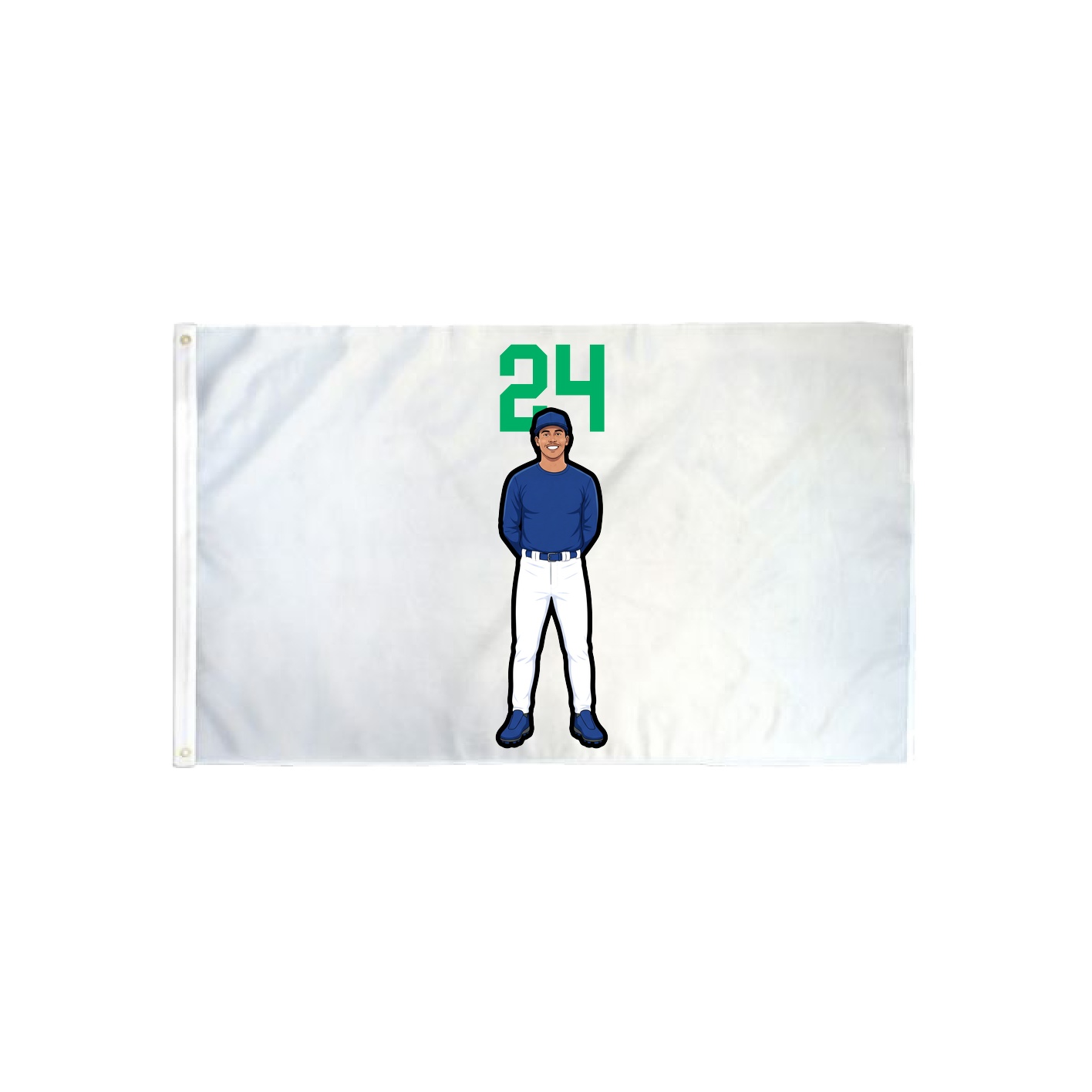3x5 Flag — Number Top in Classic