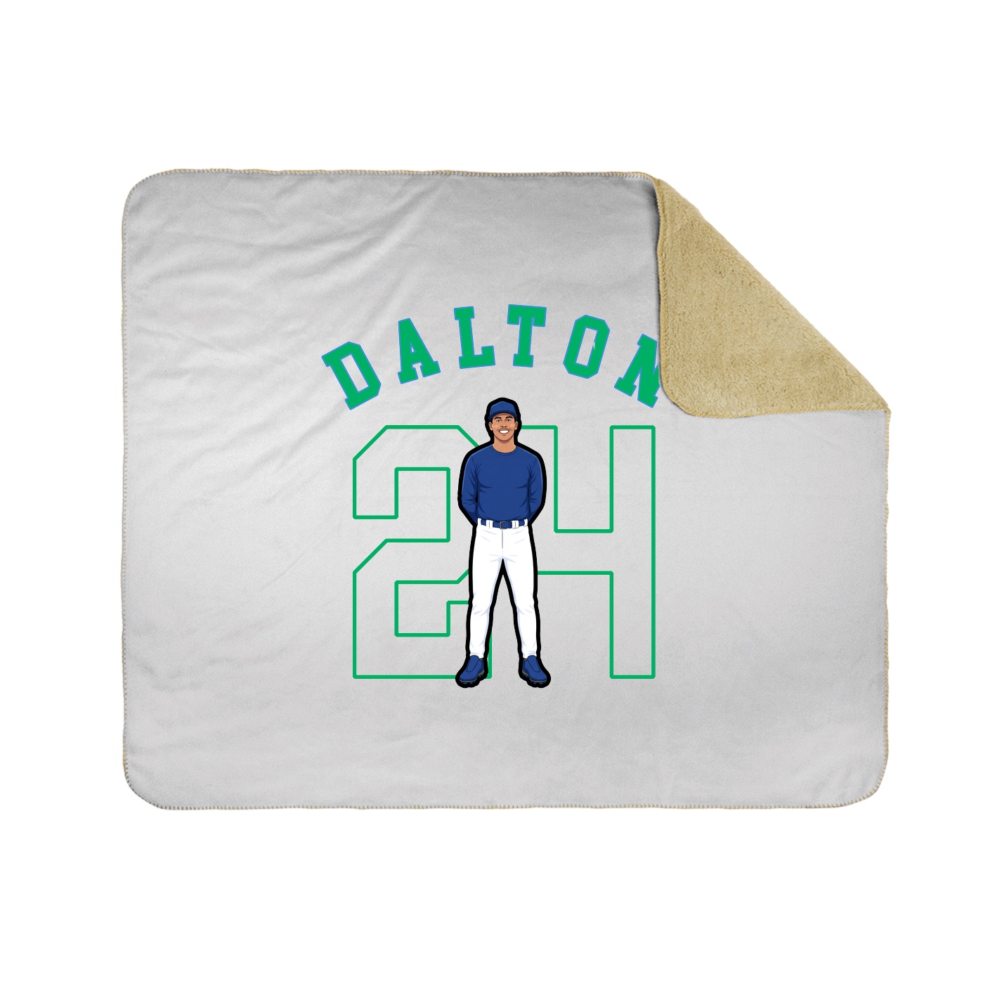 Throw Blanket — Shirsey Arch in White