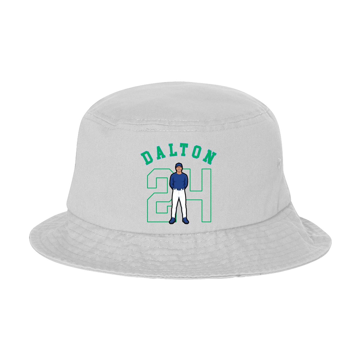 Bucket Cap — Shirsey Arch in White