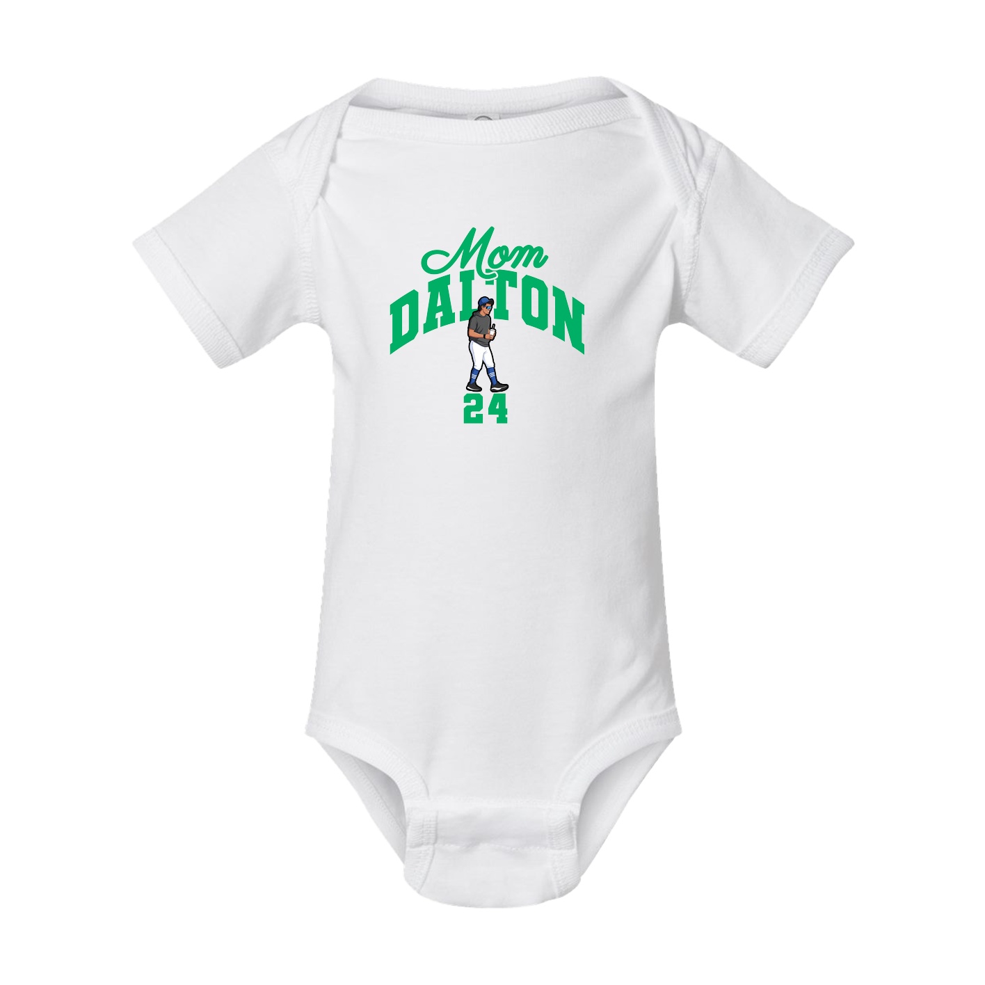 Baby Onesie — Mothers Day Arch in White