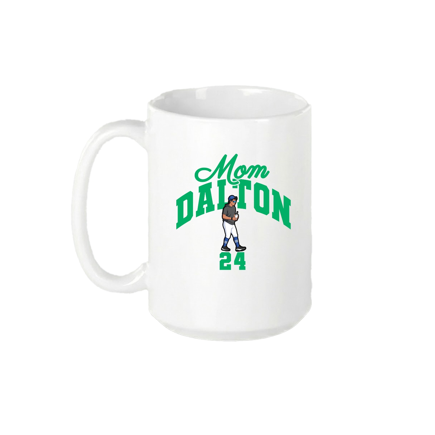 15oz Coffee Mug — Mothers Day Arch in White