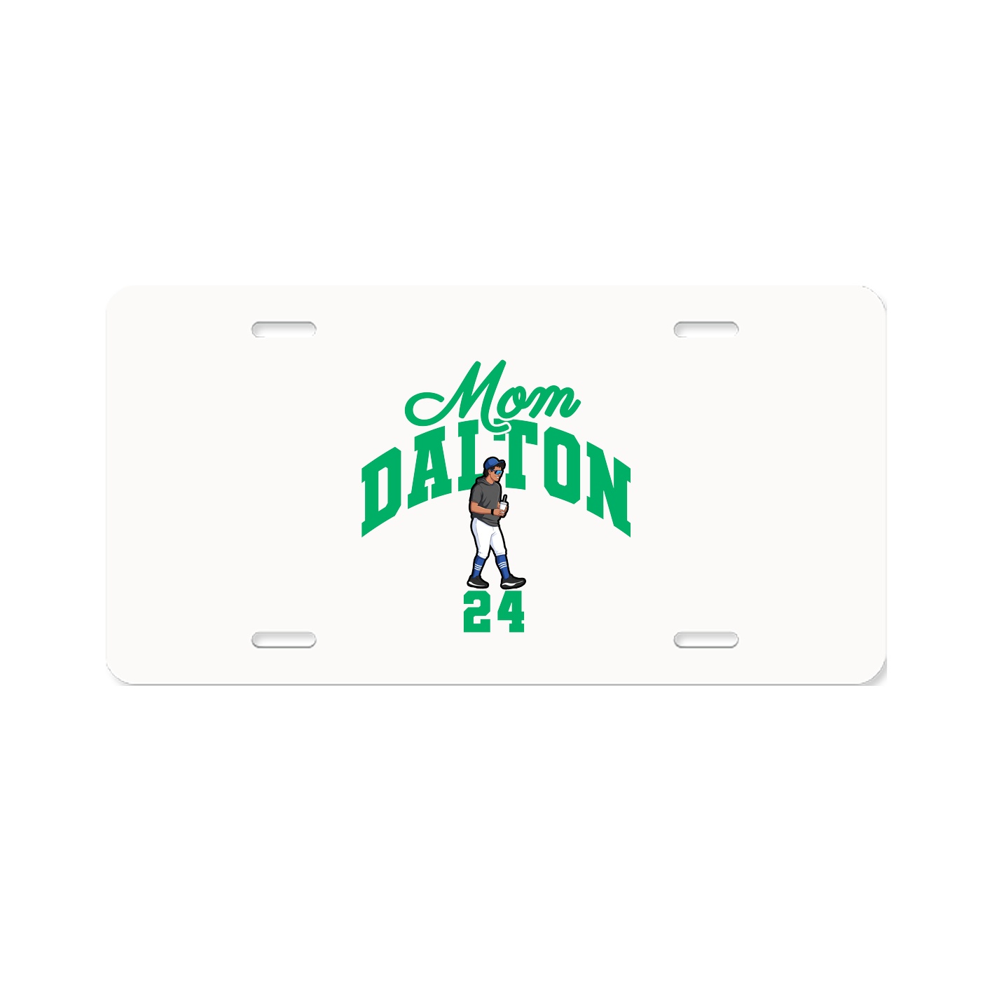 License Plate — Mothers Day Arch in Classic