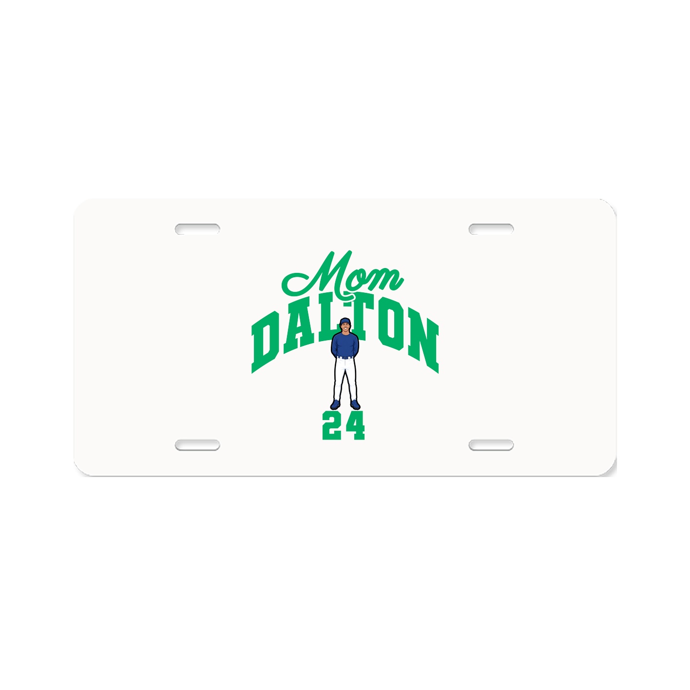License Plate — Mothers Day Arch in Classic