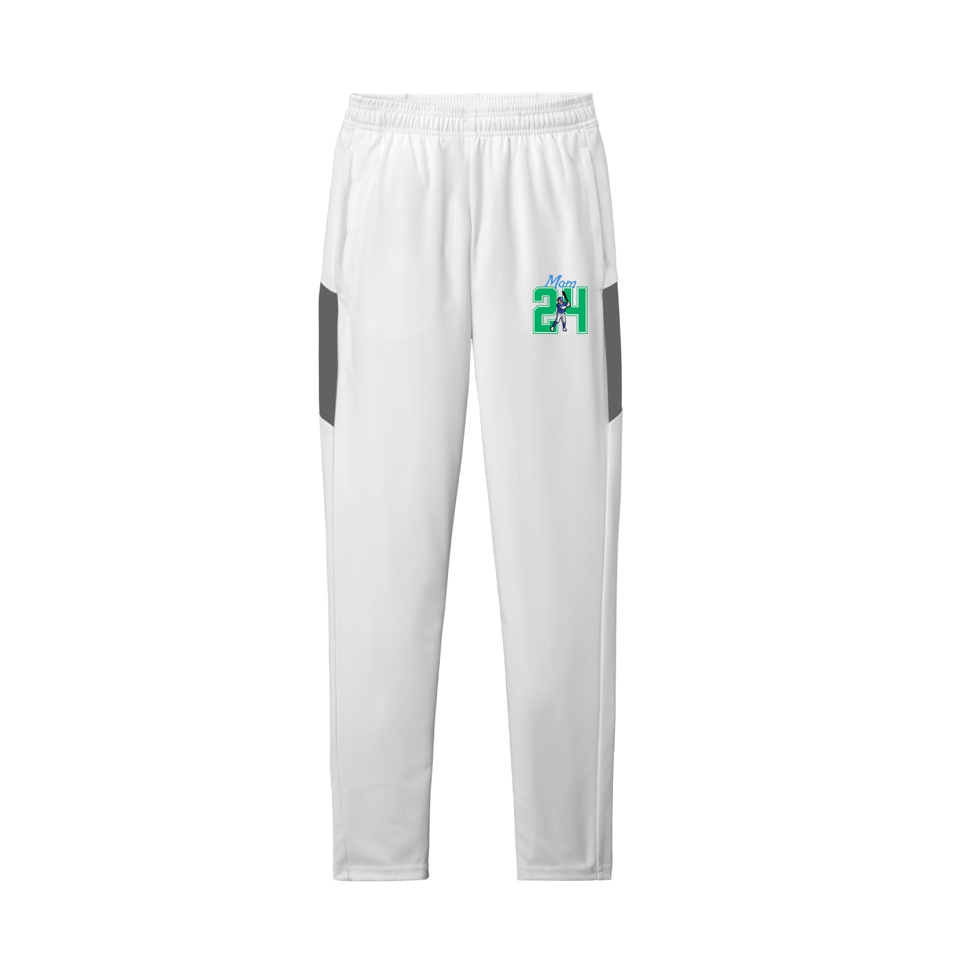 Team Travel Pant — Mothers Day Shirsey in White/Grey