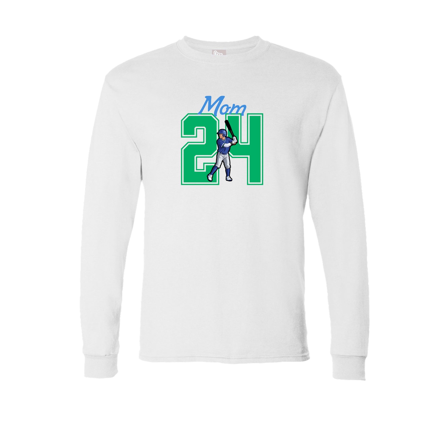 Long Sleeve Tee — Mothers Day Shirsey in White