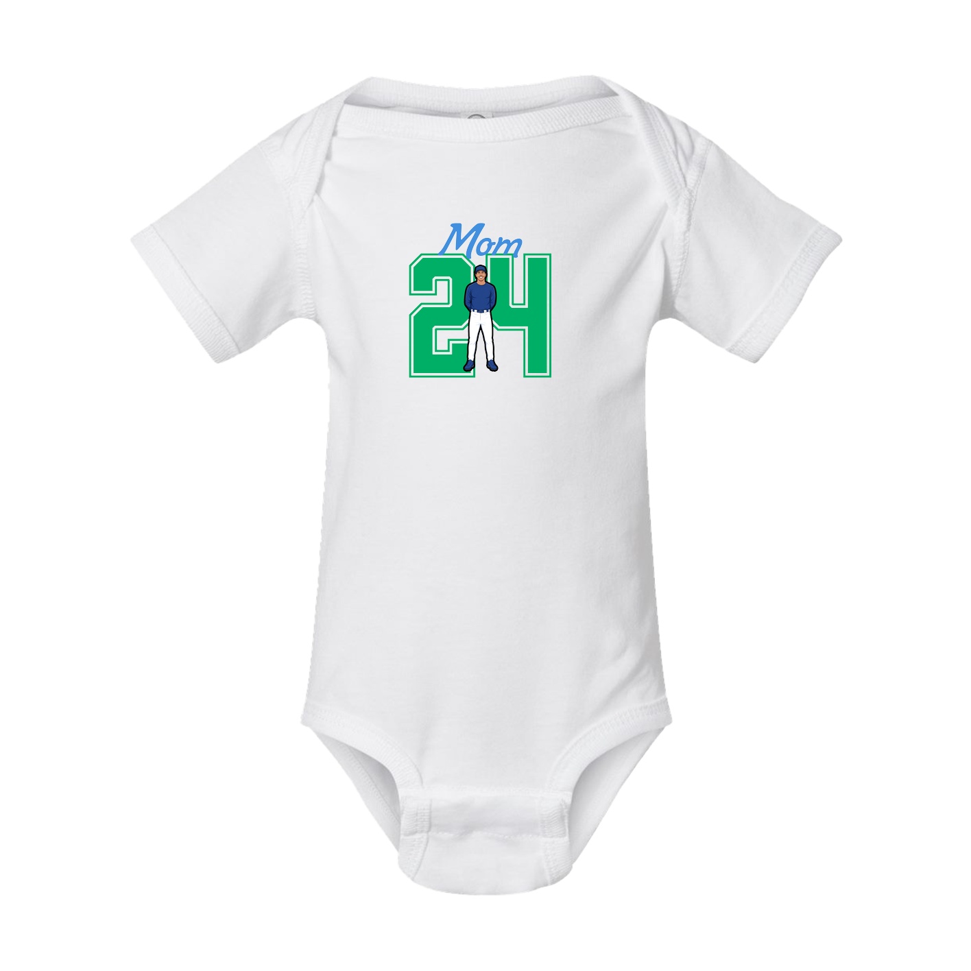Baby Onesie — Mothers Day Shirsey in White
