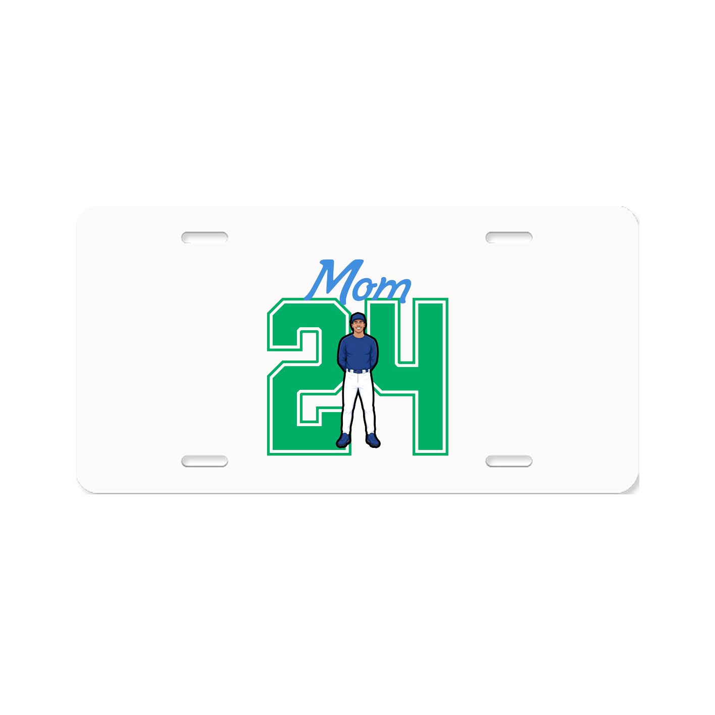 License Plate — Mothers Day Shirsey in Classic