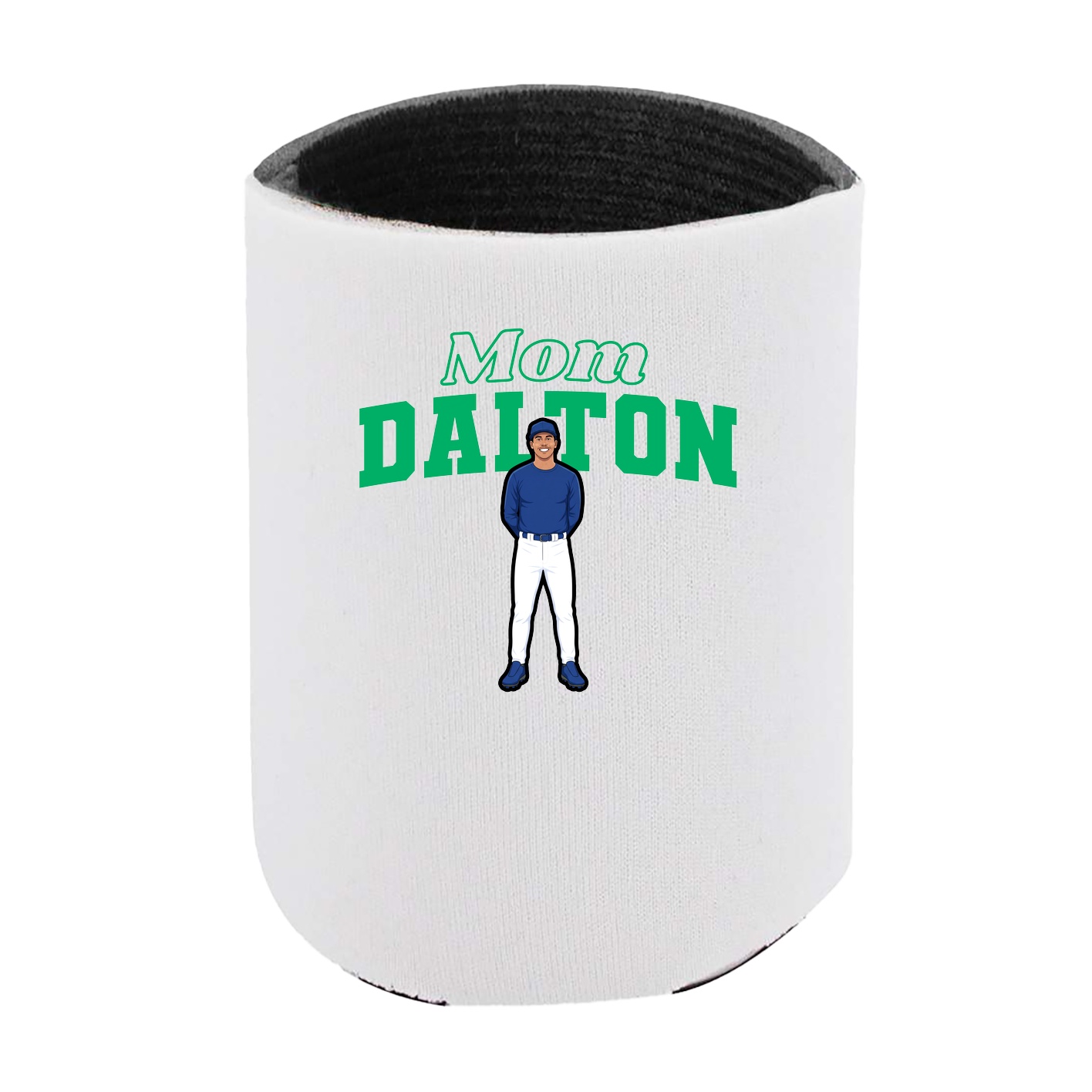 Can Holder — Mothers Day Block in White
