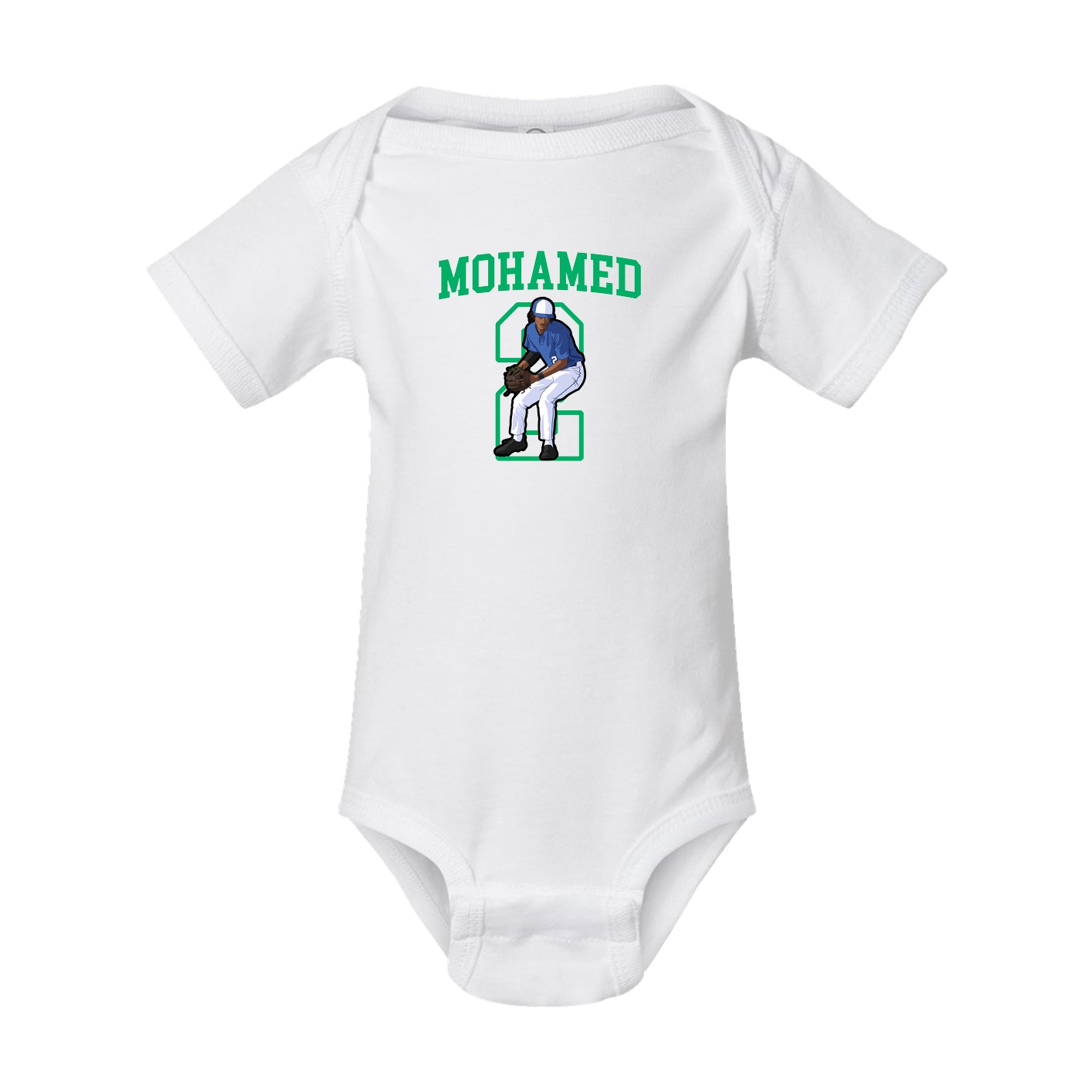 Baby Onesie — Shirsey in White