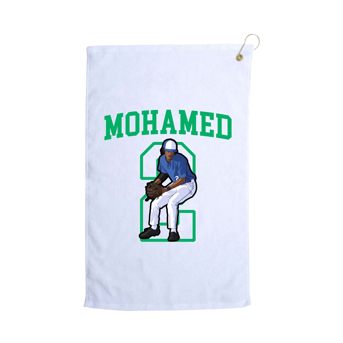 Golf Towel — Shirsey in White