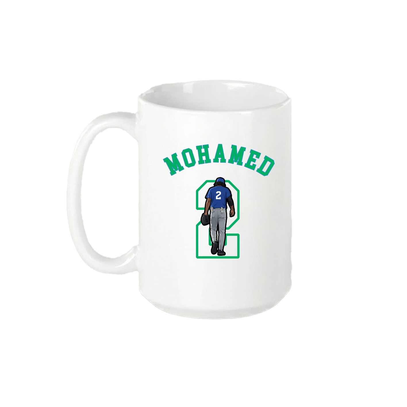 15oz Coffee Mug — Shirsey Arch in White