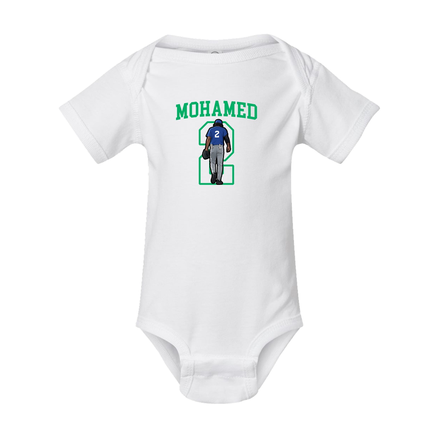 Baby Onesie — Shirsey in White