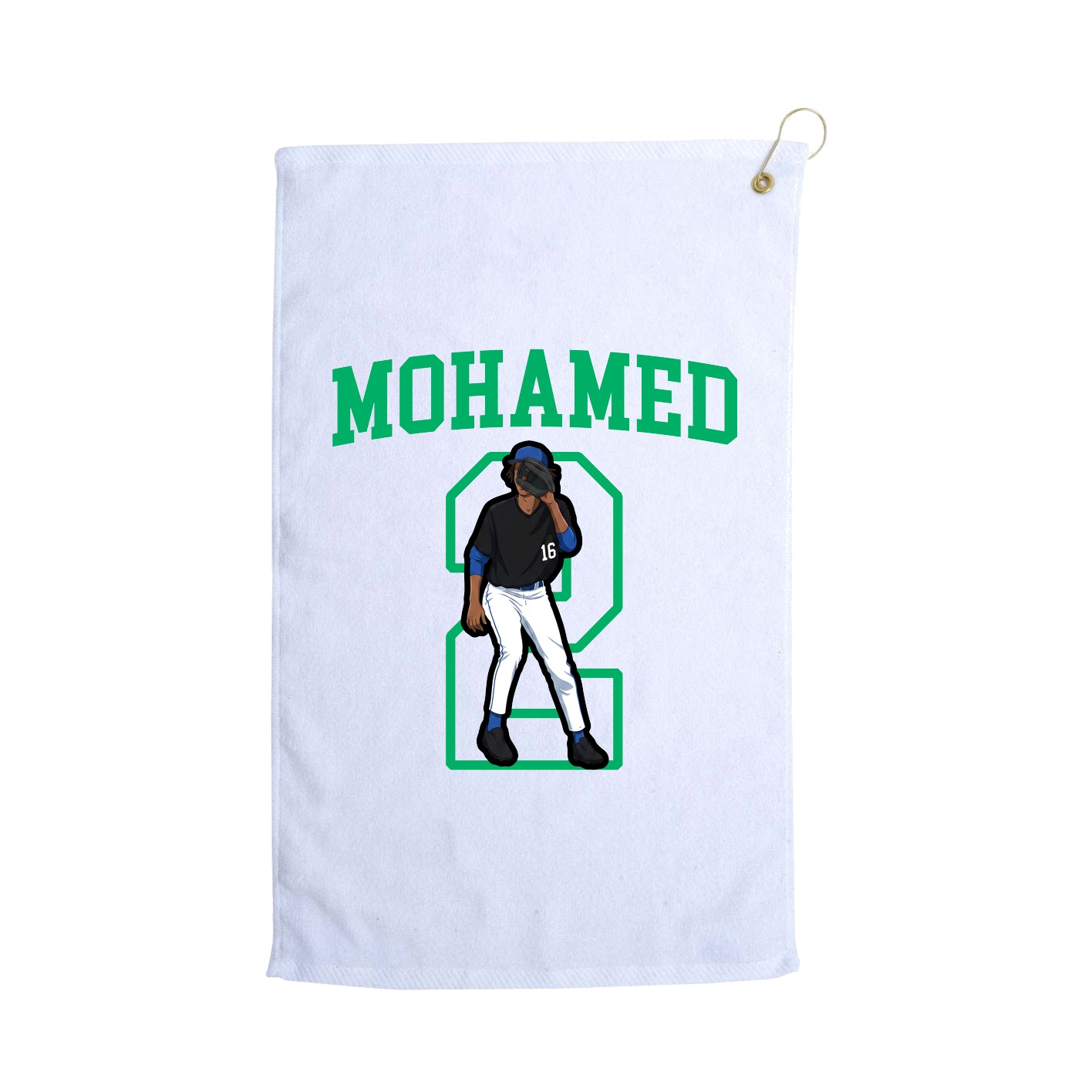 Golf Towel — Shirsey in White