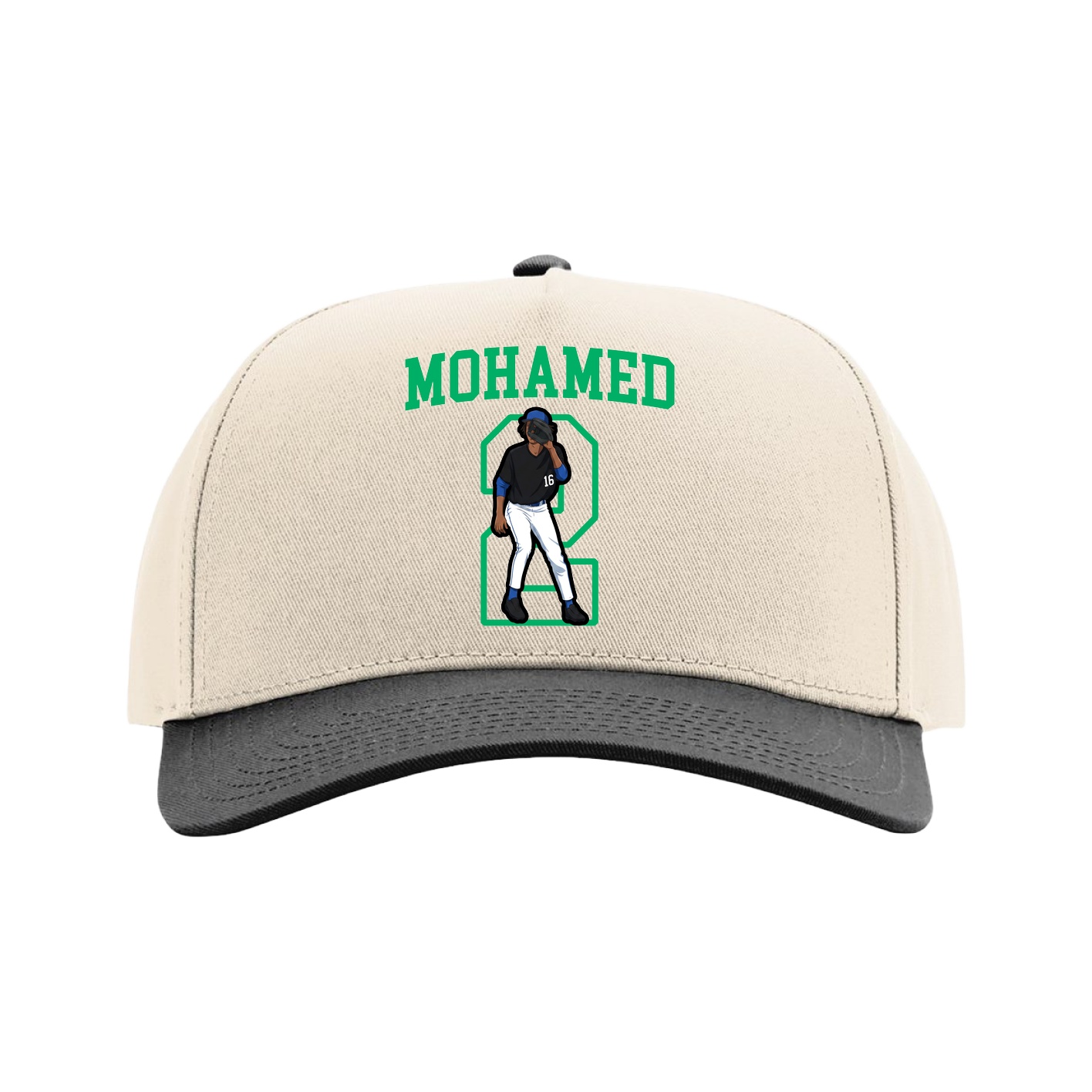 Full Fabric Five-Panel Champ Cap