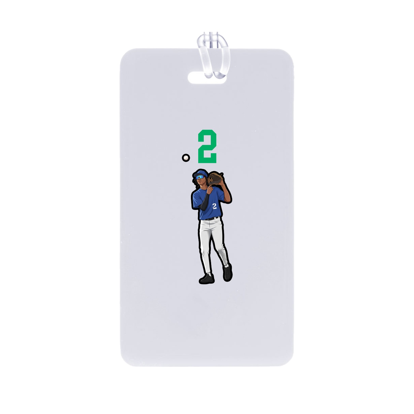 Bag Tag — Number Top in Classic