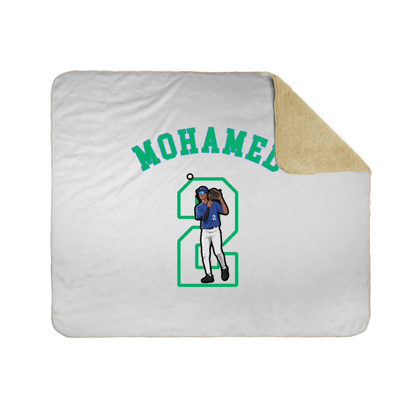 Throw Blanket — Shirsey Arch in White
