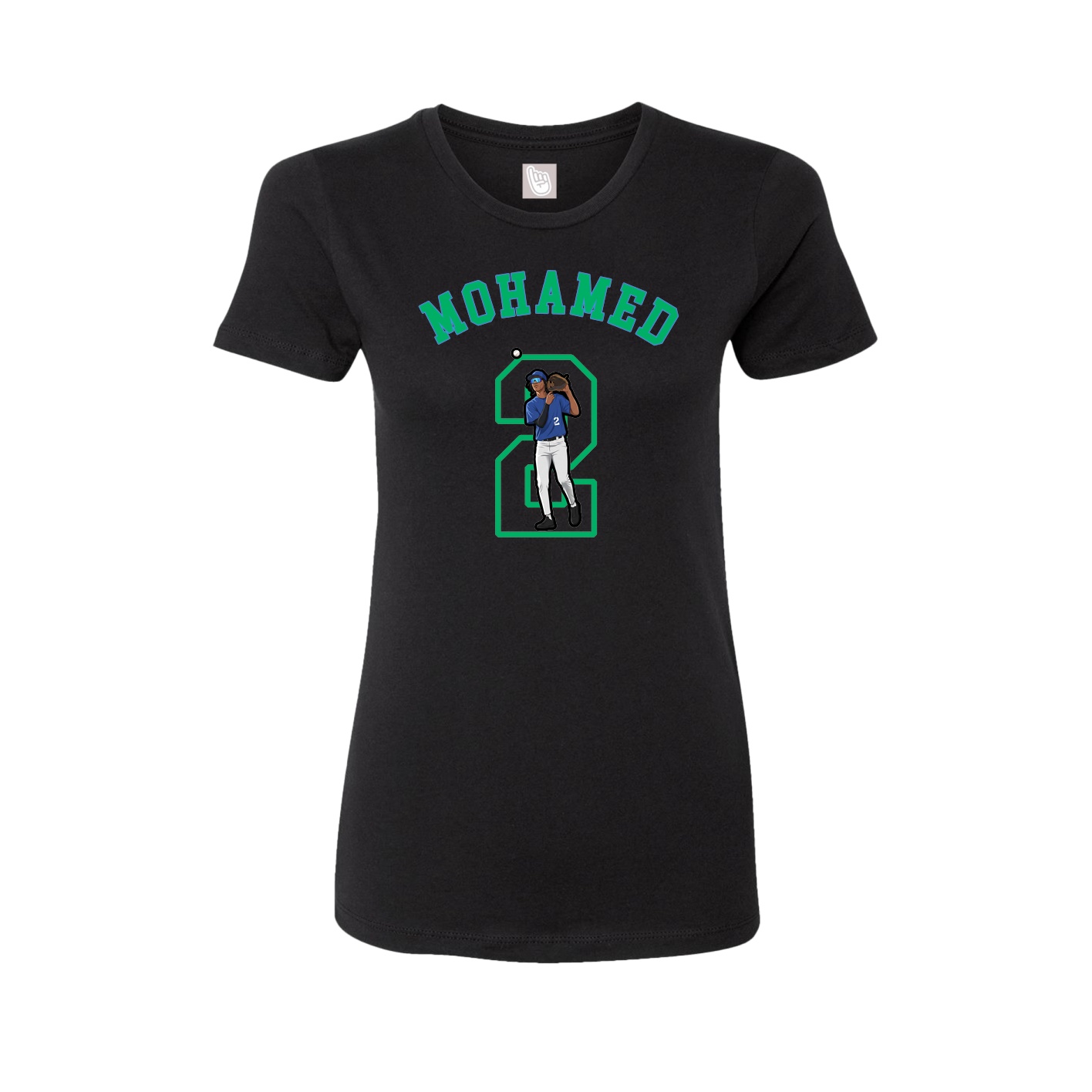Womens Tee — Shirsey Arch in Black