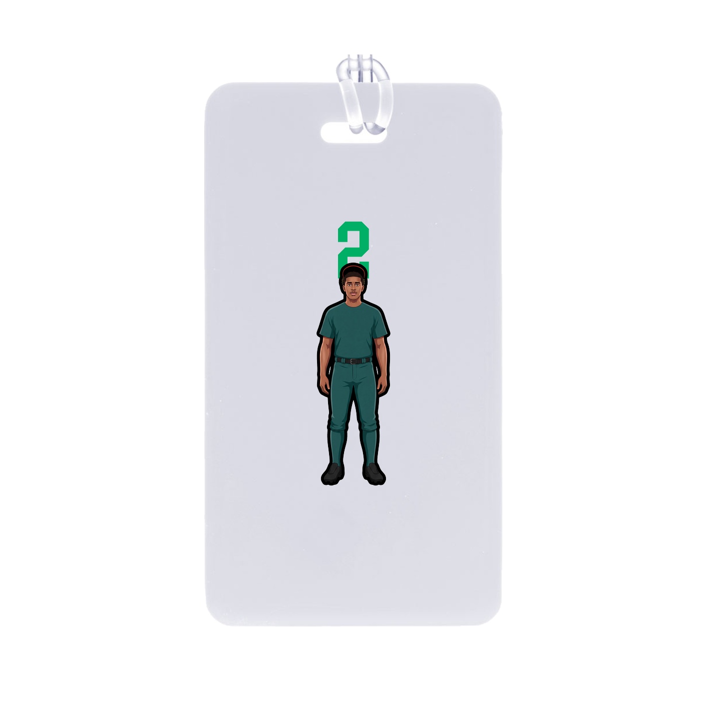 Bag Tag — Number Top in Classic