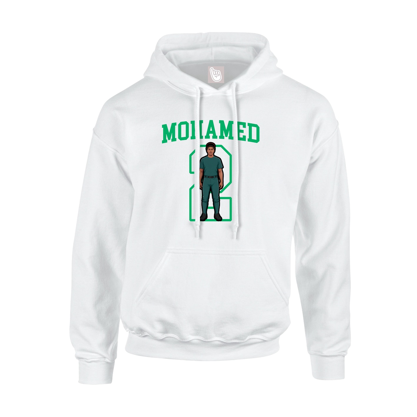 Hoodie — Shirsey in White