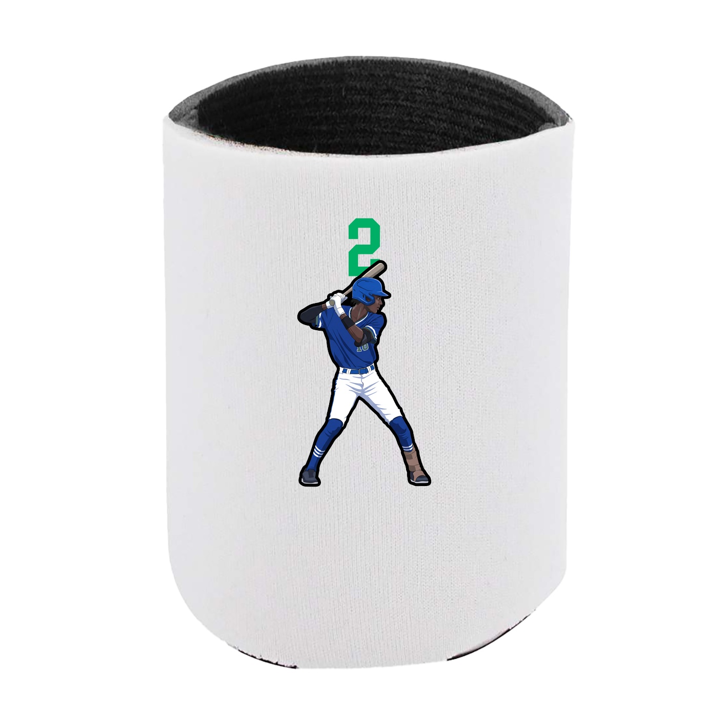 Can Holder — Number Top in White