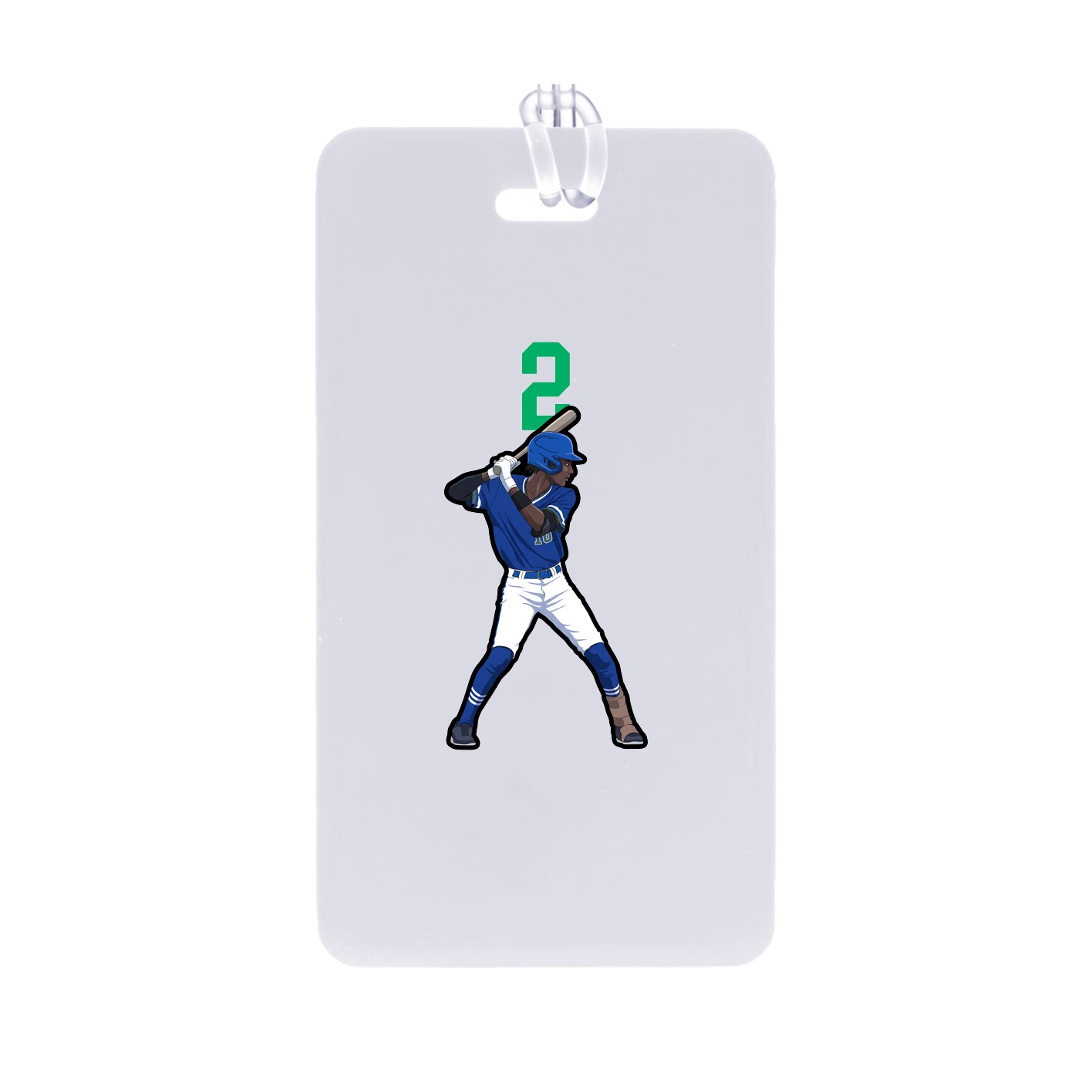 Bag Tag — Number Top in Classic