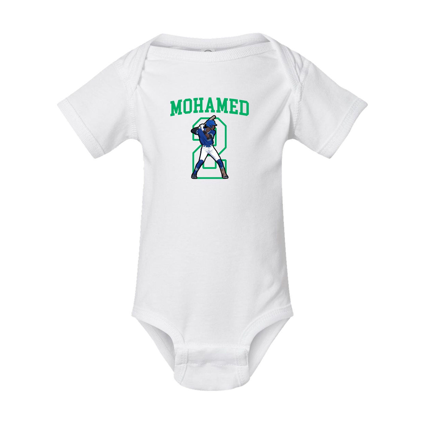 Baby Onesie — Shirsey in White