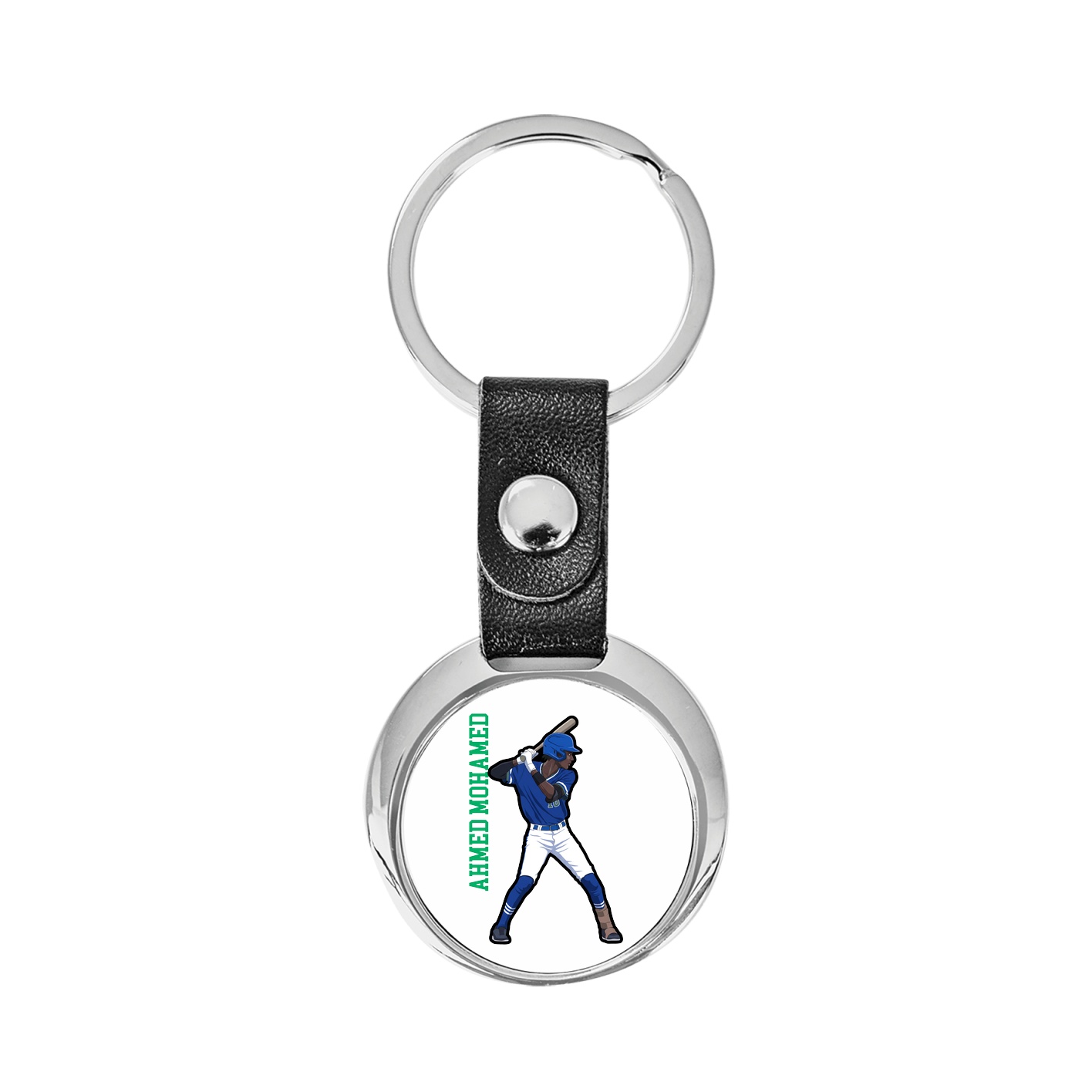Key Chain — Name Vertical in Classic