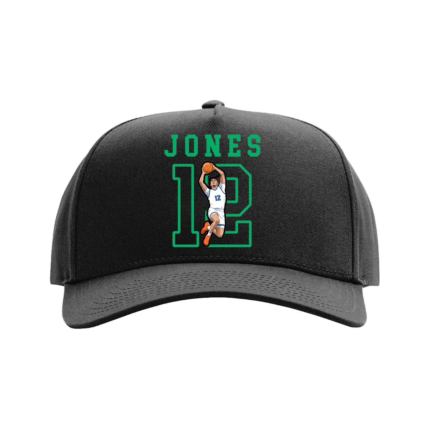 Full Fabric Five-Panel Champ Cap