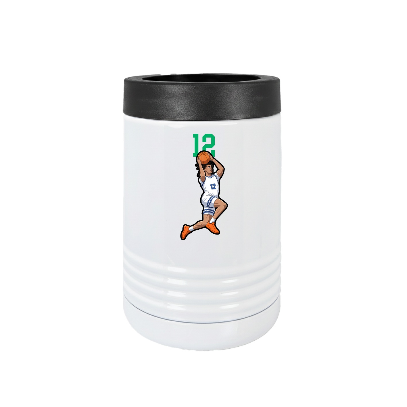 Beverage Holder — Number Top in White