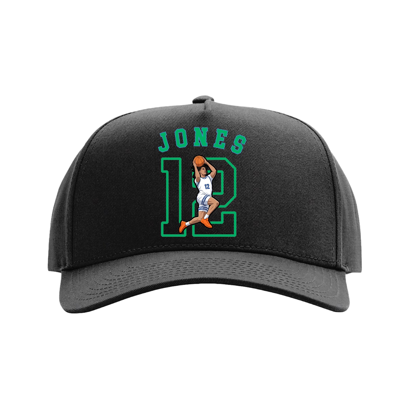 Full Fabric Five-Panel Champ Cap