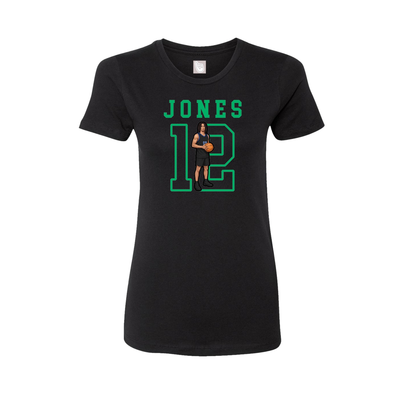 Fitted Women's Tee — Shirsey in Black