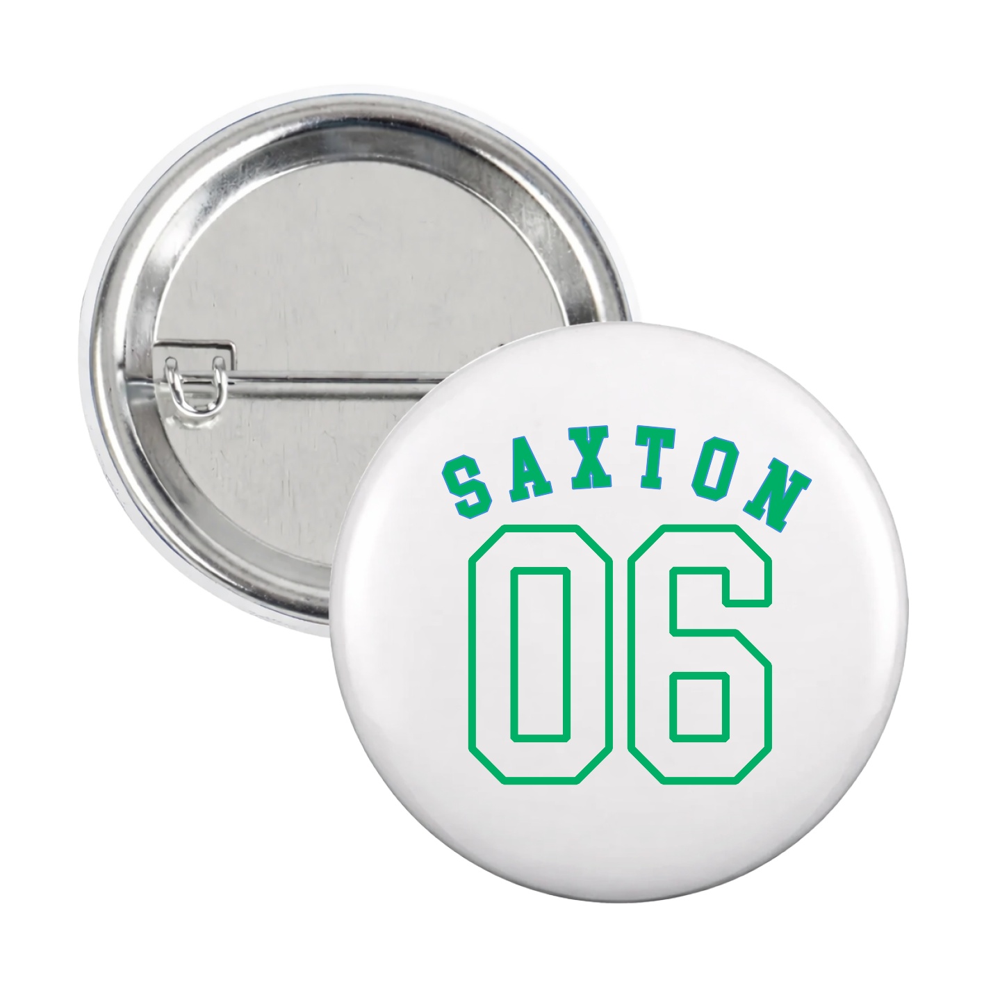 Game Day Button — Shirsey Arch in White