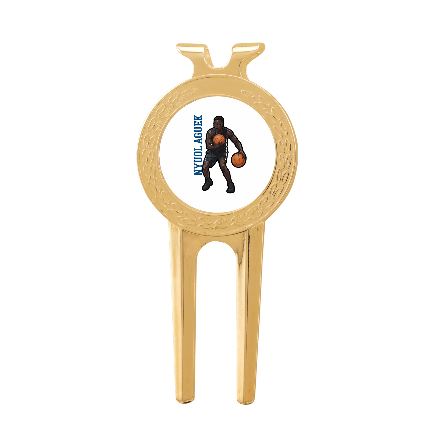 Divot Tool with Ball Marker — Name Vertical in Classic