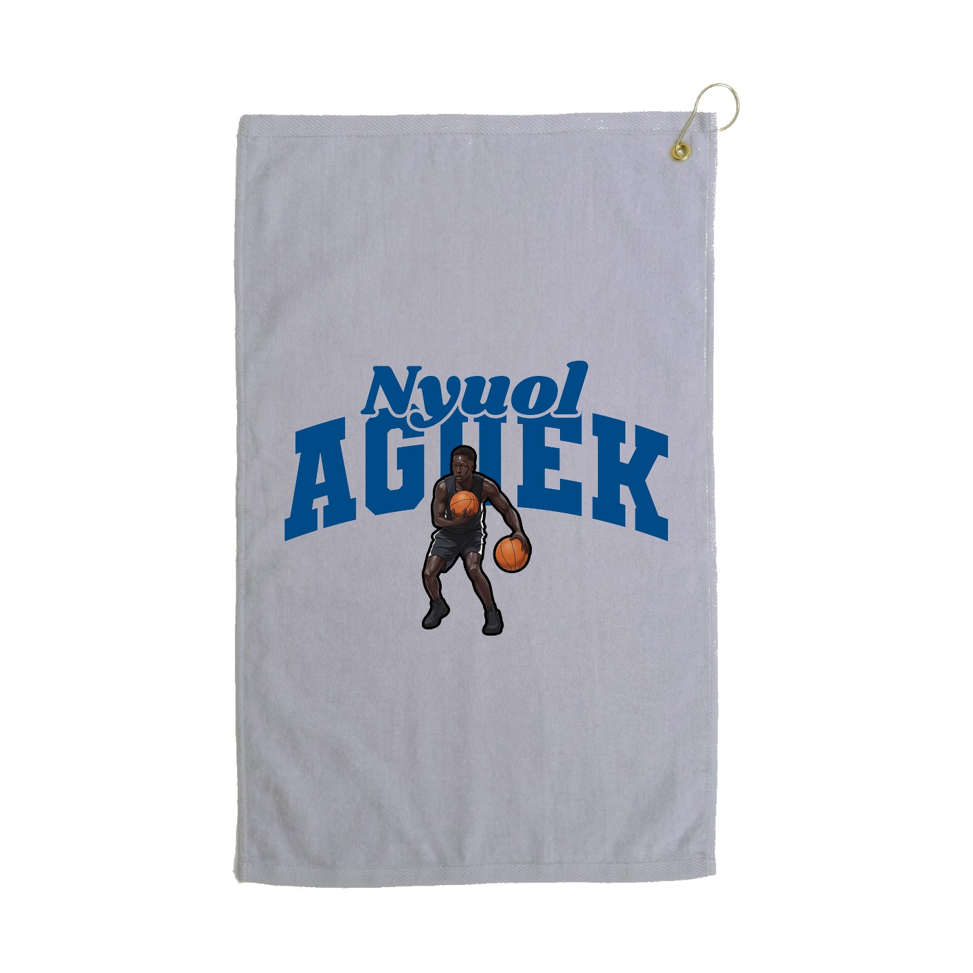 Golf Towel — Signature Arch in Grey