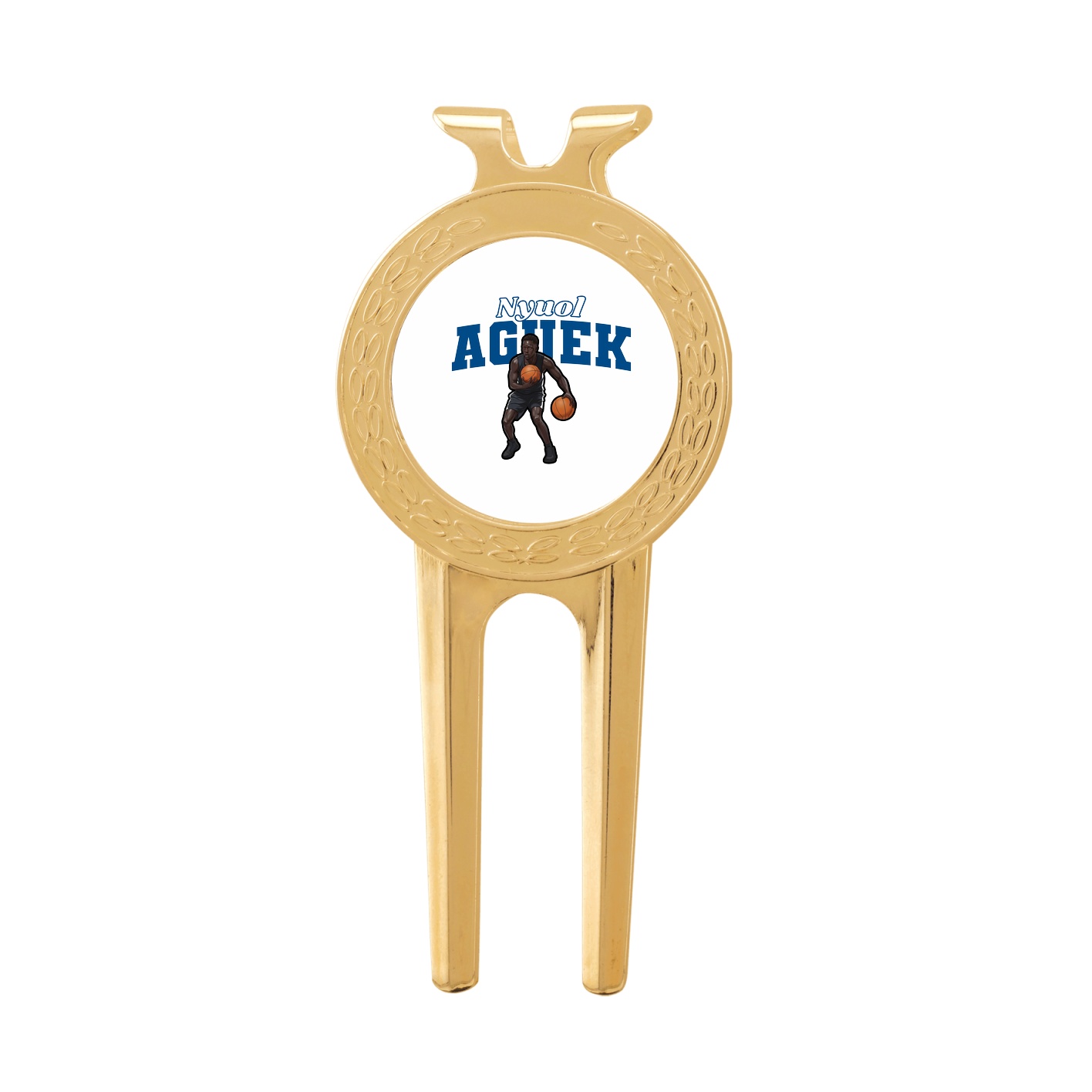 Divot Tool with Ball Marker — Name Arch in Classic