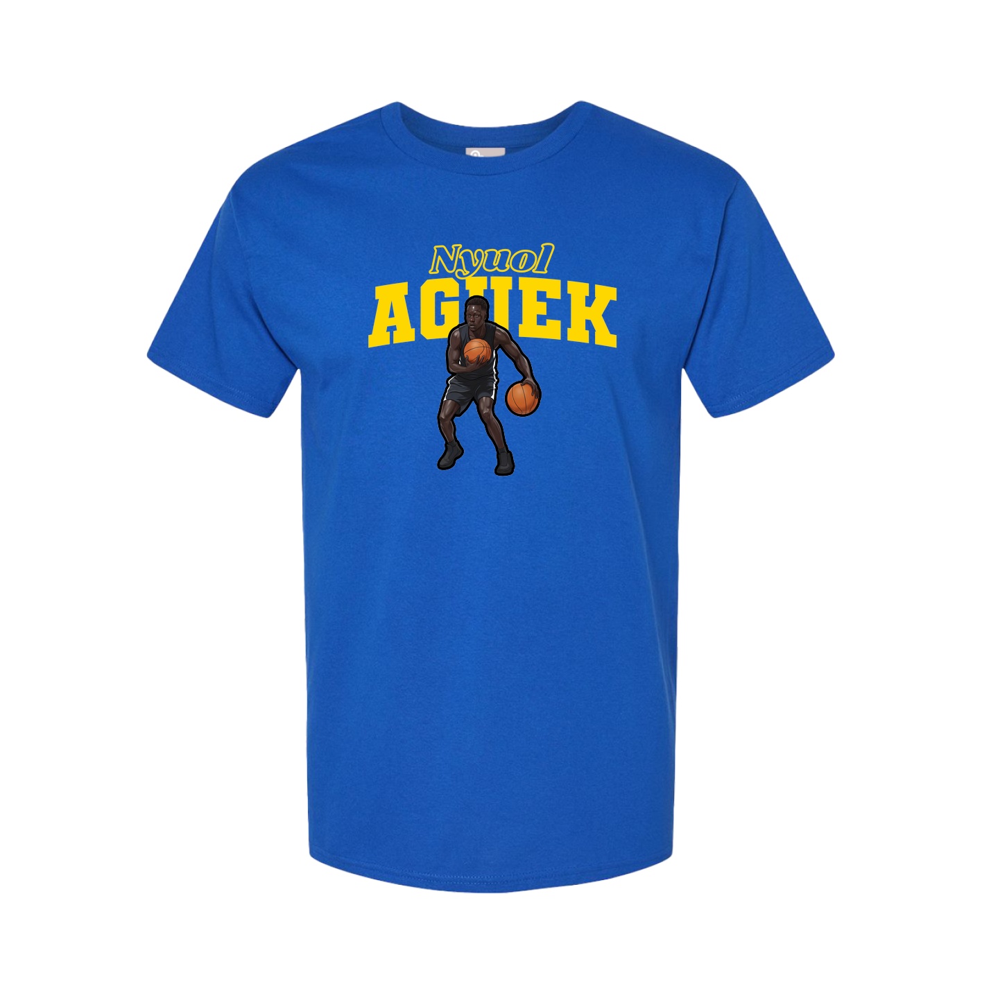 Tee — Name Arch in Royal