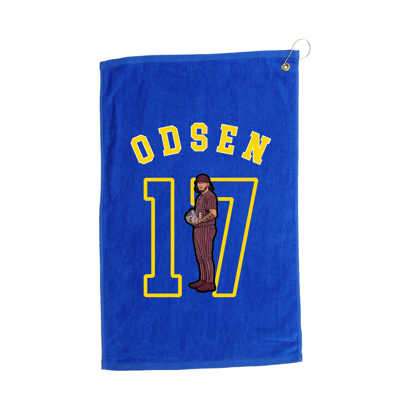 Golf Towel — Shirsey Arch in Royal