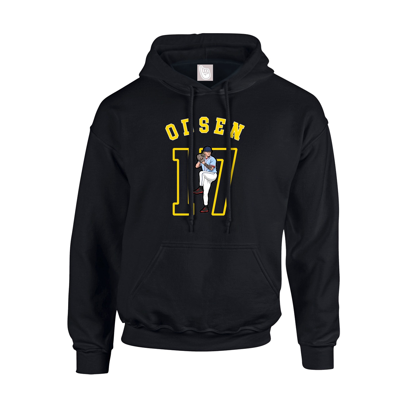 Youth Hoodie — Shirsey Arch in Black