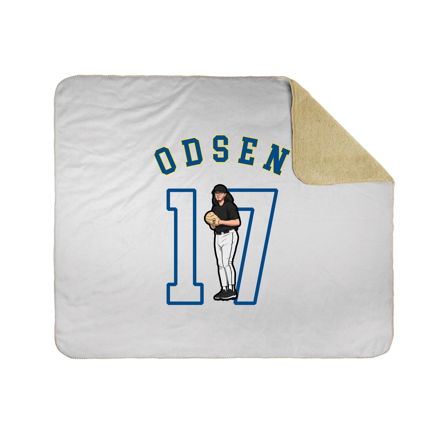 Throw Blanket — Shirsey Arch in White