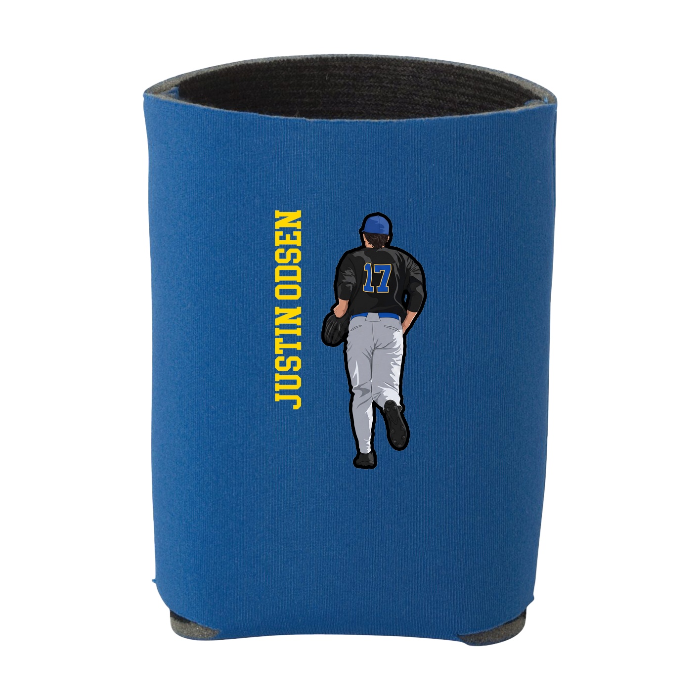 Can Holder — Name Vertical in Royal