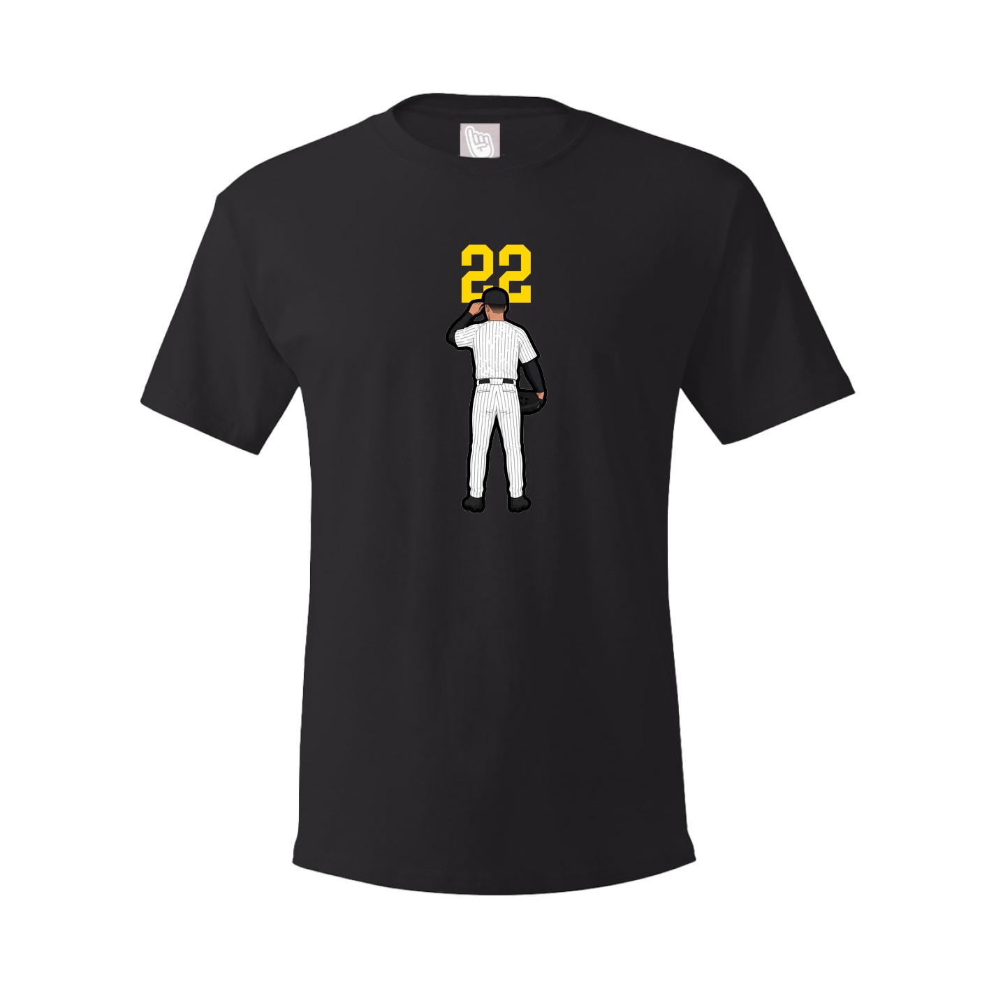 Tee — Number Top in Black