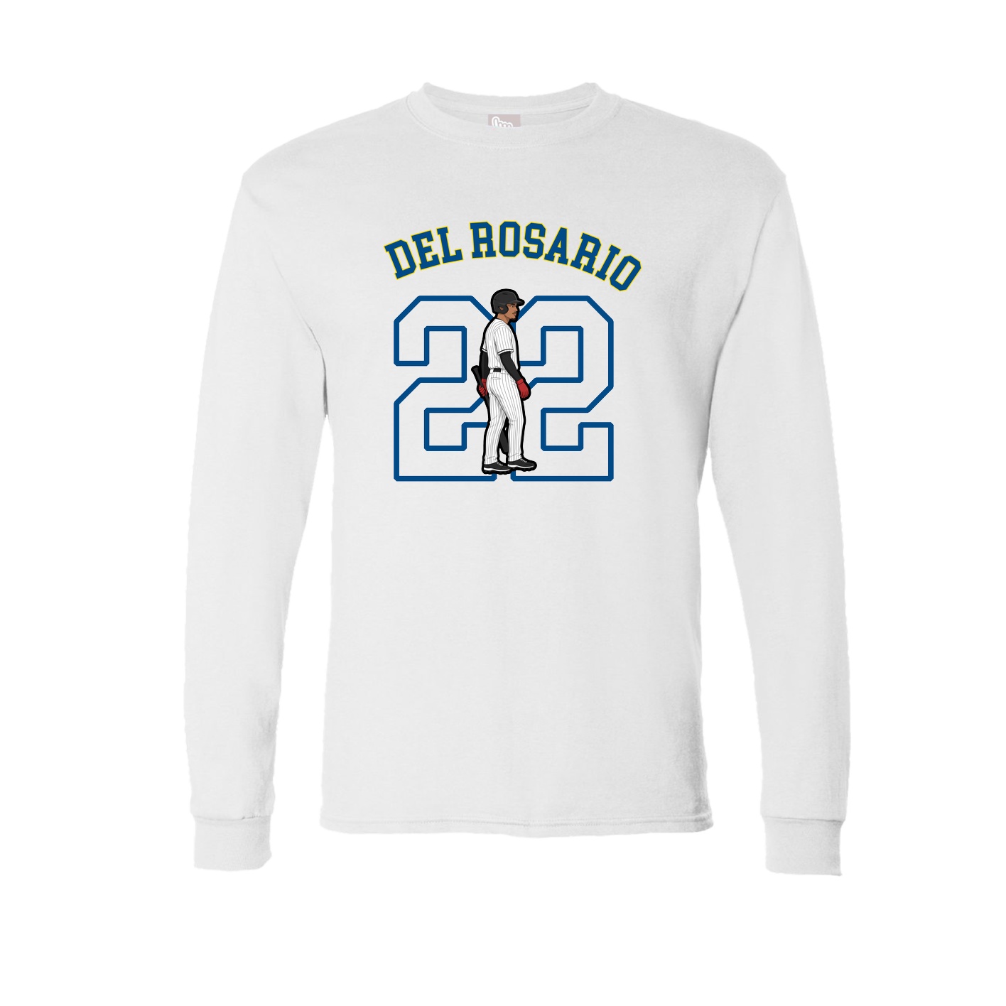 Long Sleeve Tee — Shirsey Arch in White