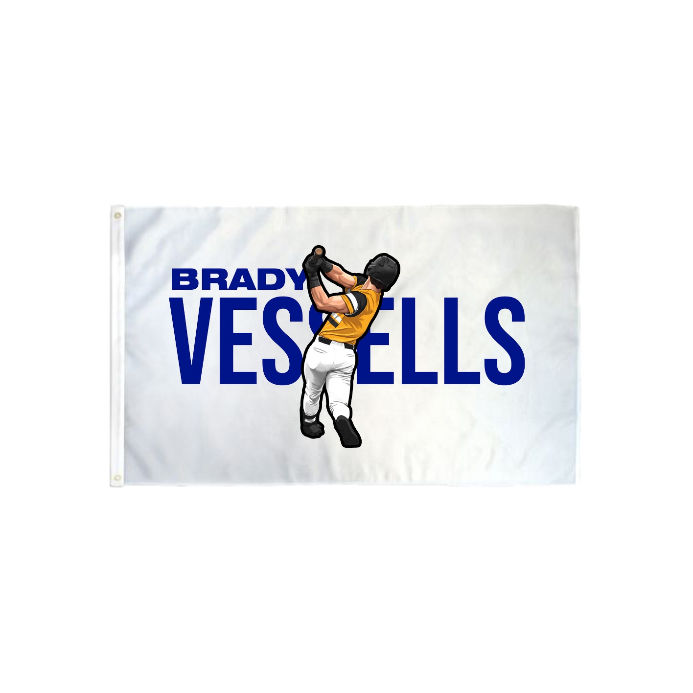 3x5 Flag — Player Name in Classic