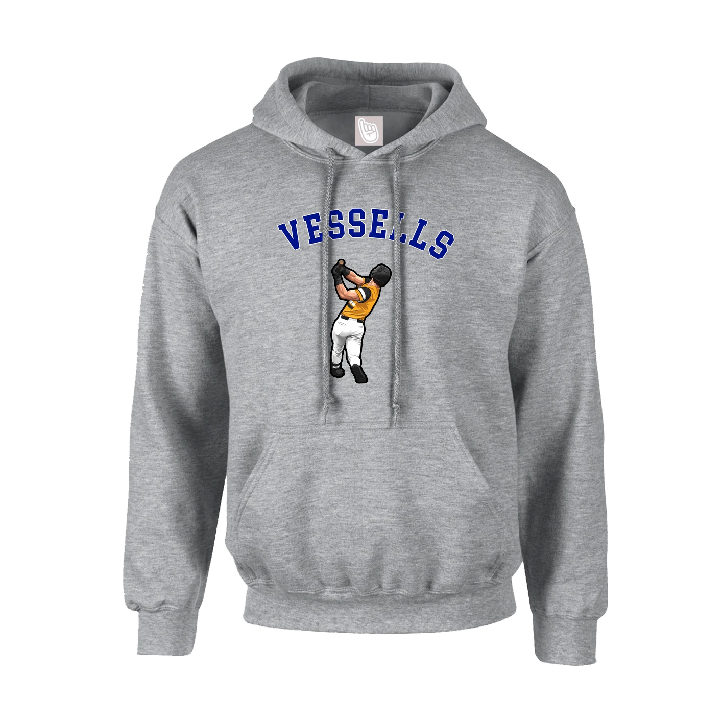 Youth Hoodie — Shirsey Arch in Grey