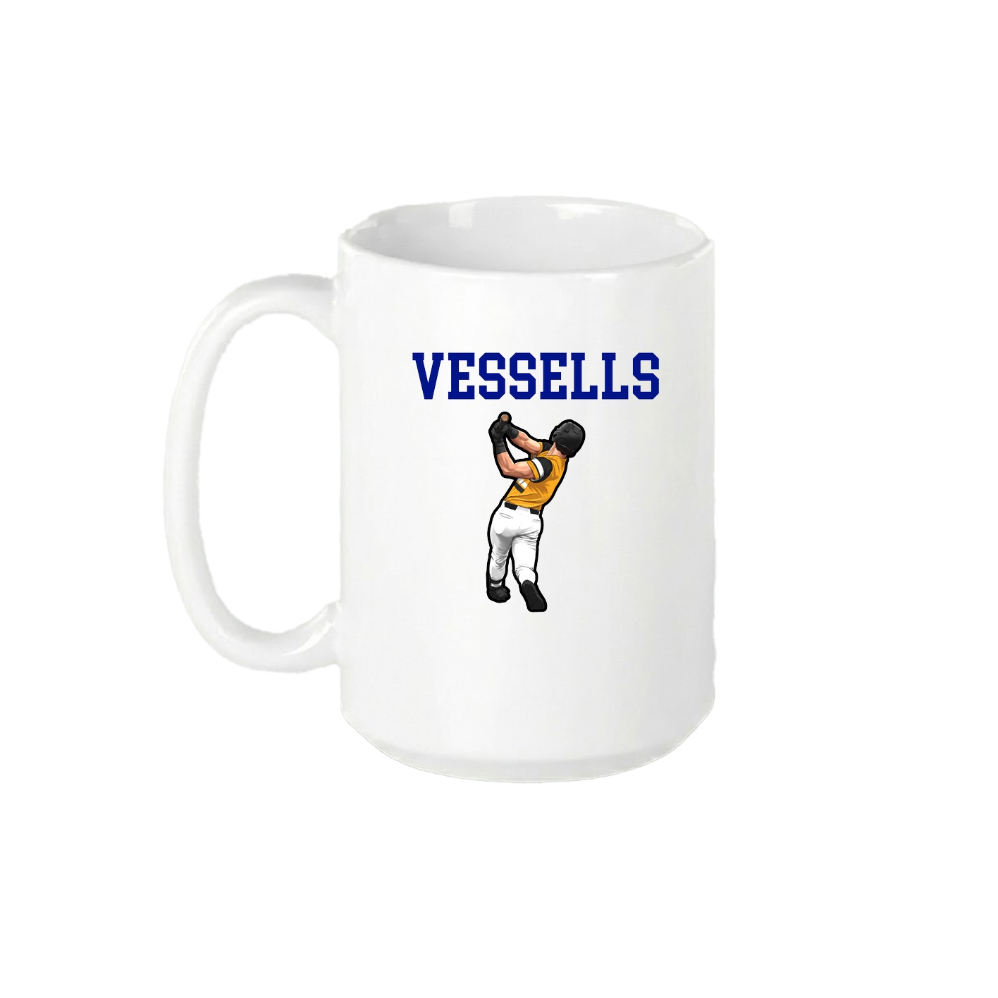 15oz Coffee Mug — Shirsey in White