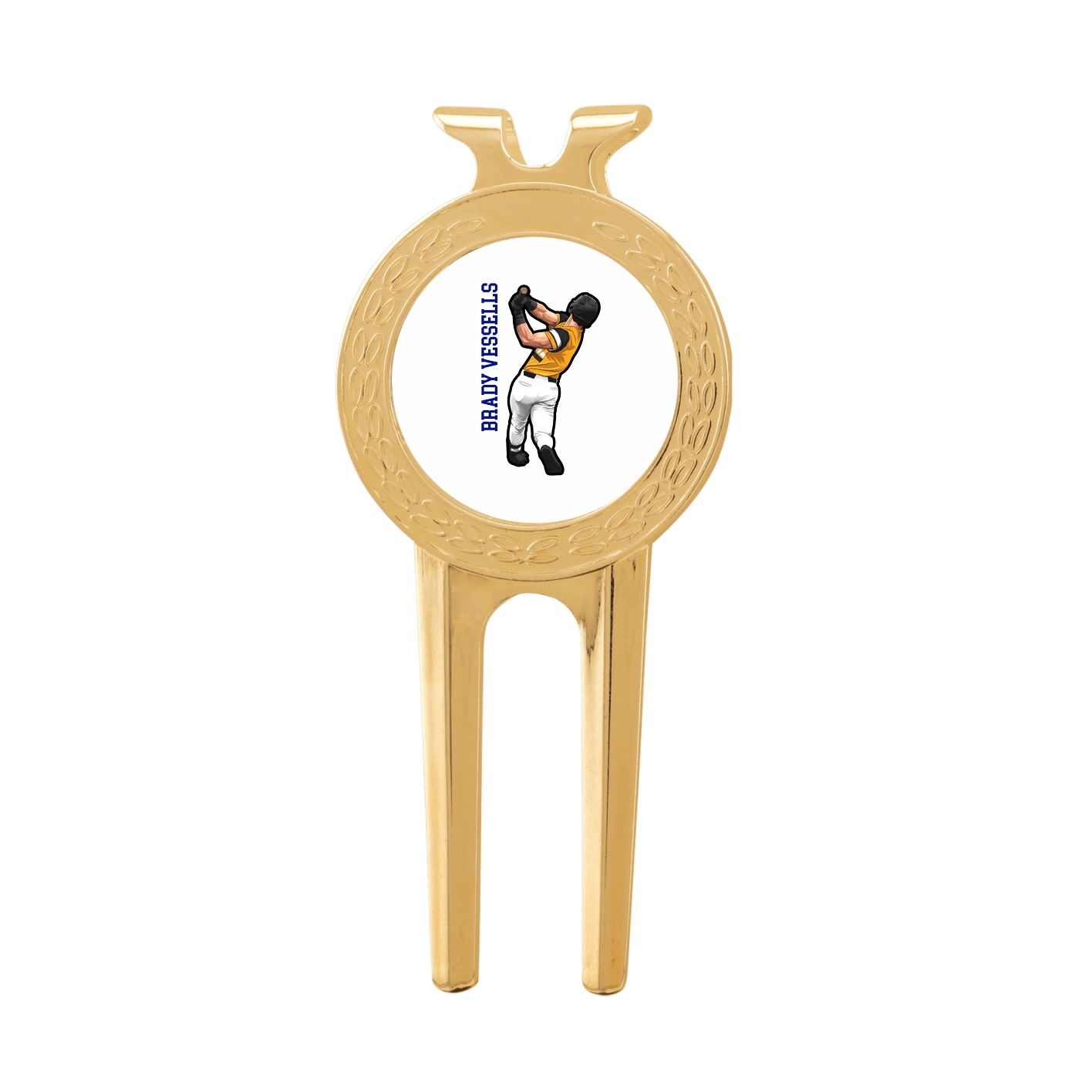 Divot Tool with Ball Marker — Name Vertical in Classic