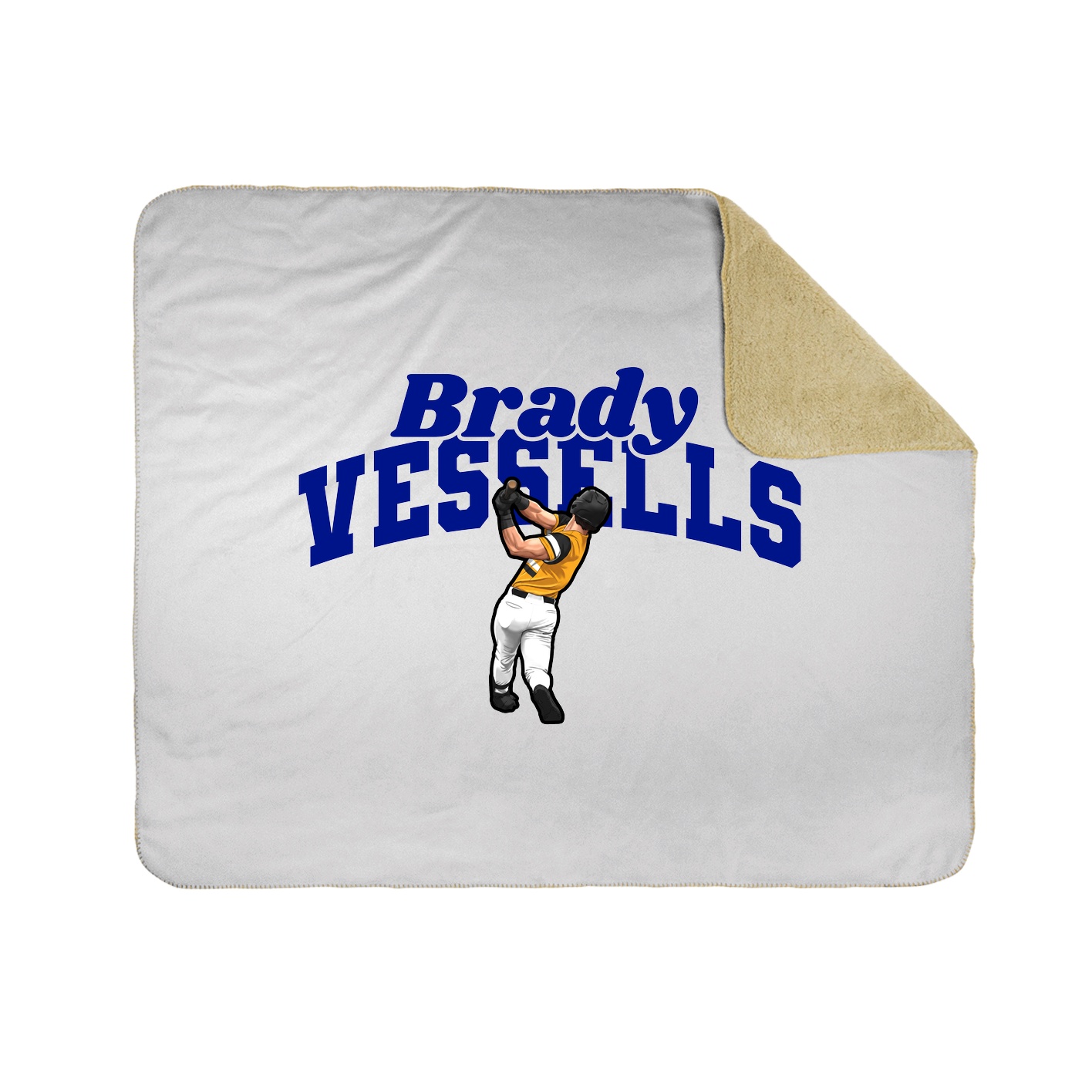 Throw Blanket — Signature Arch in White